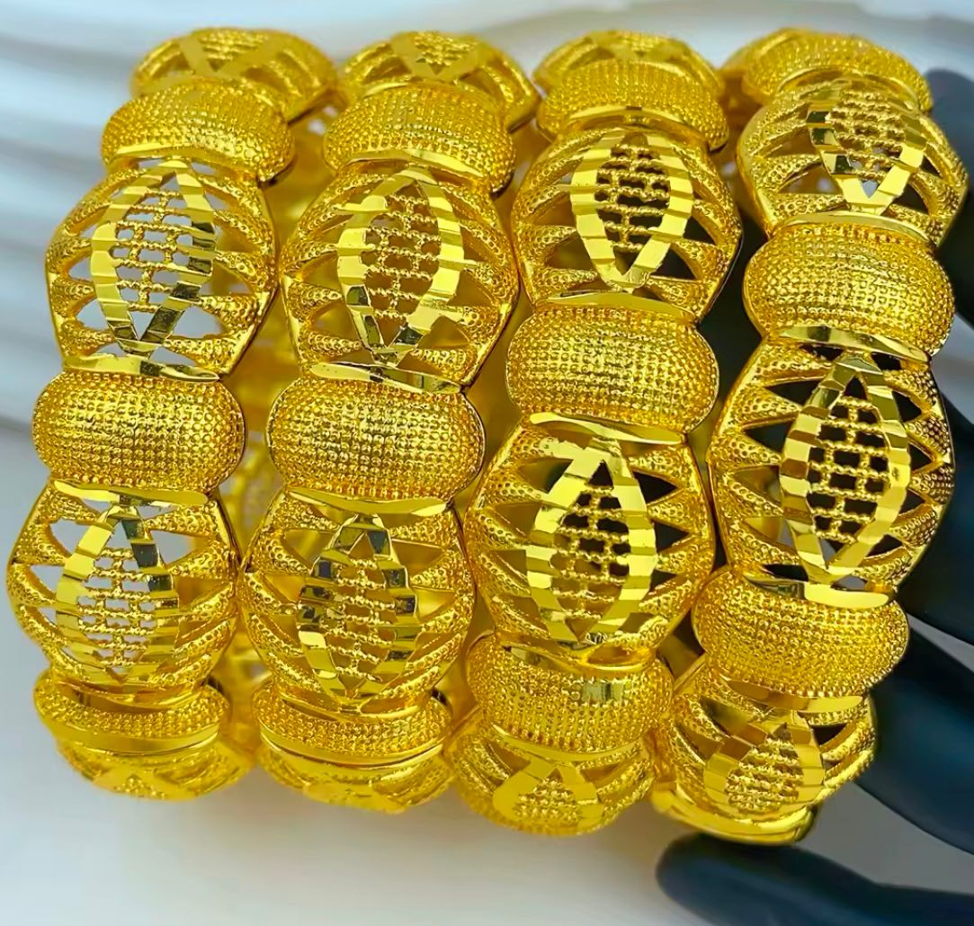 24k Gold Plated Bangles