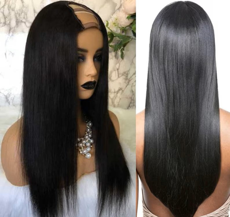 14 inches Full frontal real human wig
