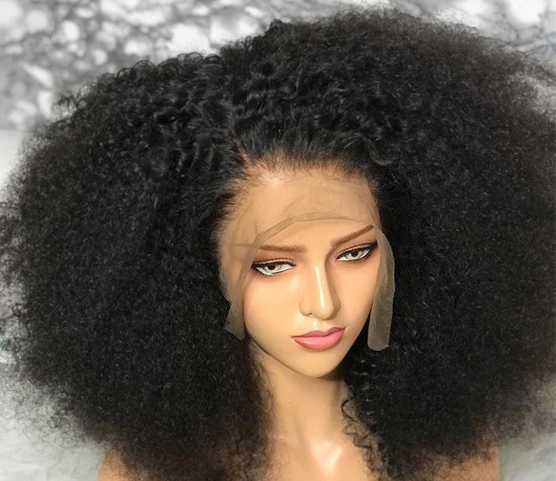 14 inches Full frontal real human wig