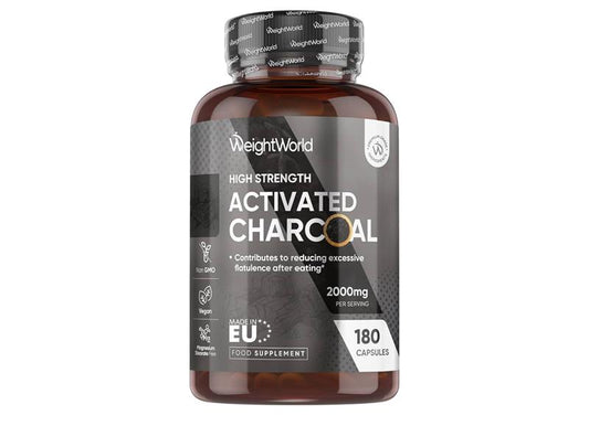 Activated Charcoal Capsules 2000mg