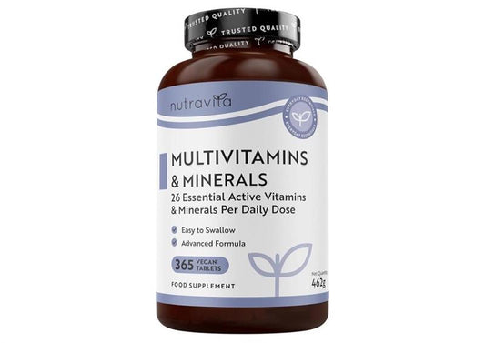 Nutravita Multivitamin. Active Vitamins & Minerals