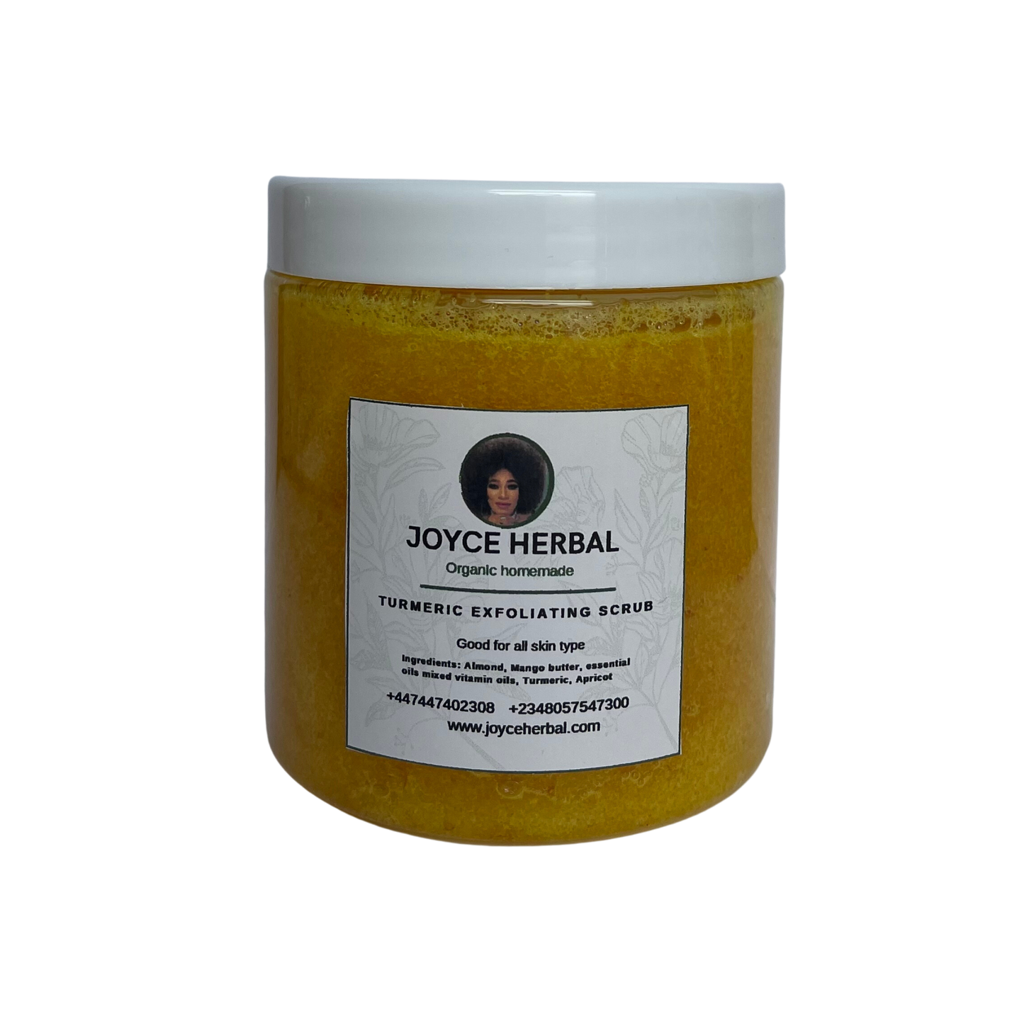 Turmeric exfoliating scrub 500ml