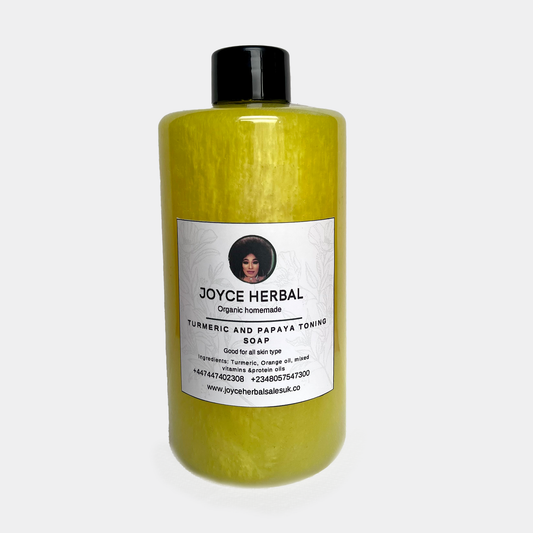 Turmeric and Papaya Liquid Soap-500ml